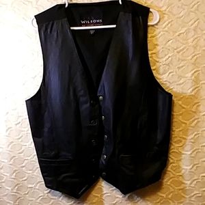Pre-owned  Vintage Women's L Wilson's Leather Vest.